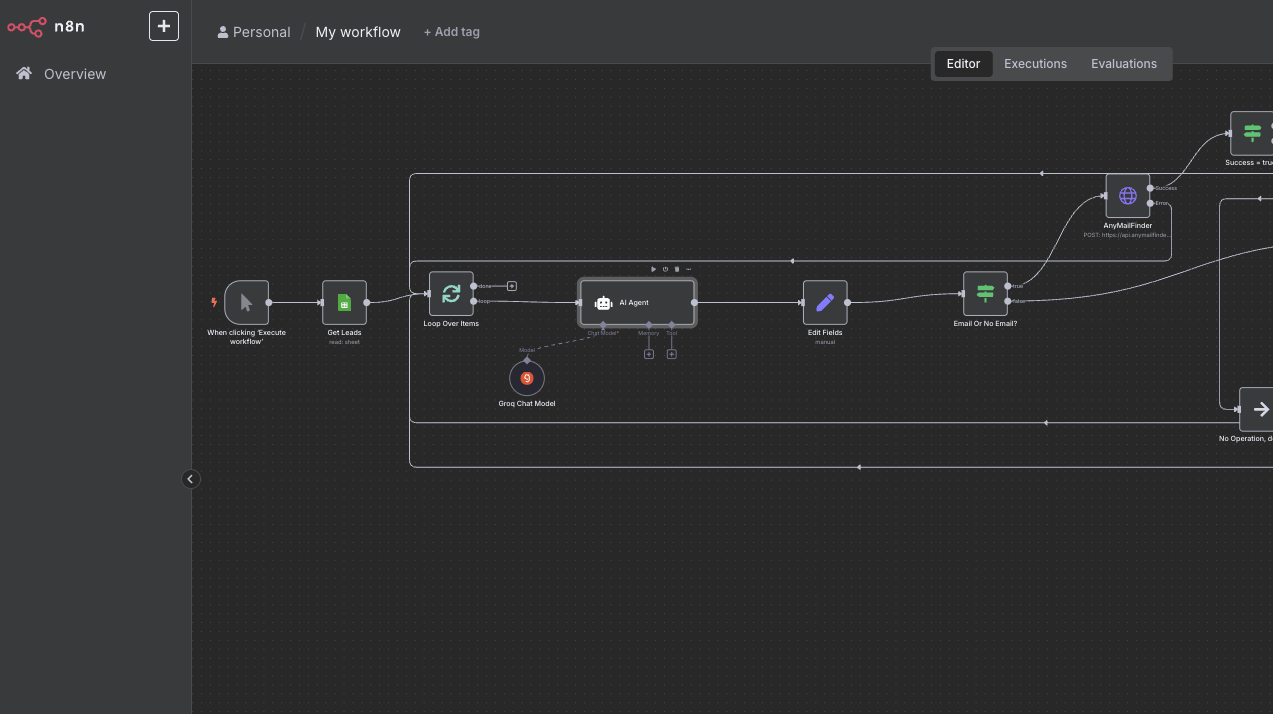 Email Automation Dashboard